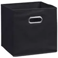 Produktbild: ZELLER Aufbewahrungsbox, BxHxL: 32 x 32 x 32 cm, Kunstfaser - schwarz