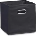 Produktbild: Zeller Aufbewahrungskorb 14113, 32L, 32 x 32 x 32 cm, Stoff, schwarz