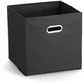Produktbild: Zeller Present Aufbewahrungsbox, Schwarz, Textil, 32x32x32 cm, Ordnen & Aufbewahren, Aufbewahrungsboxen