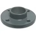 Produktbild: Mega Group - Mega Klebeflansch Pvc-u Dn110 X 125 Mm Din Flansch X Klebemuffe 16 Bar, Grau