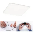 Produktbild: Paulmann 92398 LED Einbaupanel Veluna VariFit IP44 eckig 185x185mm 17,5W 4000K Satin