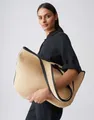 Produktbild: OPUS Shopper Amellie bag aus fester Webware mit festem Griff, Kontrastpaspeln setzen grafische Akzente