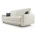 Produktbild: Möblo Schlafsofa, Creme, Holz, 3-Sitzer, 230x96x97 cm, Wohnzimmer, Sofas & Couches, Schlafsofas