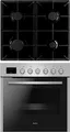 Produktbild: Amica EHEG 934 112 E EEK: A Einbauherd-Set mit Gaskochfeld, 60 cm breit, 65 L, Window Timer, Heißluft, CoolDoor3, SoftClose, Glaskeramik, edelstahl