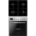 Produktbild: Amica EHEG 934 112E Gas-Einbau-Herd-Set 60cm breit 65 Liter Timer 1784885