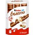 Produktbild: Kinder Bueno Schoko-Waffelriegel 6x21.5g