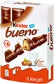 Produktbild: Kinder Bueno Vorratspack, 6 Riegel, 129 g