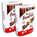 Produktbild: 2 er Pack Ferreo kinder bueno 2 x 129 g (2 x 6 Einzelriegel) Schokoriegel