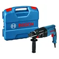 Produktbild: Bosch Professional Bohrhammer GBH 2-26 (Leistung 830 Watt, SDS-Plus Werkzeugaufnahme, inkl. Tiefenanschlag, Zusatzhandgriff, Maschinentuch, Handwerkoffer)