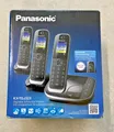 Produktbild: Panasonic KX-TGJ323GB Schnurloses Telefon-Set mit Anrufbeantworter schwarz