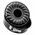 Produktbild: Zenker Black Metallic Springform m. Flach- und Rohrboden Backform Schwarz Ø26cm