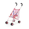 Produktbild: BABY born Puppenwagen mit Tasche in Pink mit 3-Punkt-Gurt, faltbar