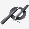 Produktbild: GORILLA SPORTS® Springseil - 300 cm, Verstellbar, Rutschfeste Griffe, Aluminium, Schwarz/Silber - Skipping Rope, Speed Rope, Jump Rope, Sprungseil, Hüpfseil für Zuhause, Erwachsene, Fitness, Boxing