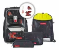 Produktbild: Step by Step GIANT Schulranzen-Set „Dragon Drako“, 5-teilig, rot, ergonomischer Tornister mit Reflektoren, höhenverstellbar mit Hüft- und Brustgurt, für Jungen ab der 1. Klasse, 23 Liter
