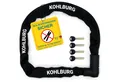 Produktbild: KOHLBURG Kettenschloss Motorradschloss [Anti-Bolzenschneider] Fahrradschloss hohe Sicherheit, 125 cm lang • 4,5 kg • Schloss für Motorrad Scooter E Bike & Fahrrad