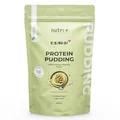 Produktbild: Nutri + Veganuary Protein Pudding Vegan Pistazie 400 g mit 76% Eiweiß - Low Sugar Dessert - zuckerarm laktosefrei kalorienarm fettarm glutenfrei