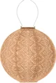 Produktbild: LUMIZ Solar-lampion Rund | Lace | Apricot | Ø30 cm