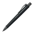 Produktbild: FABER-CASTELL Kugelschreiber POLY BALL Urban All Black, Schreibfarbe: blau, 1 St.