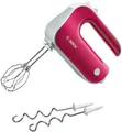 Produktbild: Bosch Handmixer MFQ40304 500W Rot Silber Edelstahlbesen 5 Stufen