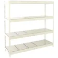 Produktbild: PROREGAL® Schwerlastregal Schwerlastregal Wood Beast Three, HxBxT 200x240x90cm, Grau weiß 150 cm x 200 cm x 75 cm