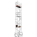 Produktbild: ALTEC Aluminium Fahrgerüst Rollfix 1.0 mit Ø150mm Rollen, Standardtraverse & Wandanker, maximale Arbeitshöhe 10 Meter 70 cm x 150 cm x 900 cm