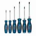 Produktbild: Schraubendreher Set 6tlg. SL/PH/PZ/TX, inkl. SL 3.5x75mm, TX 20x100mm, TX 15x...