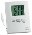 Produktbild: TFA Thermometer Messber.auß.-50 b.70GradC/in.-10 b.60GradC H85xB60xT15mm Ku. - 3