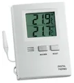 Produktbild: TFA Thermometer Messber.auß.-50 b.70GradC/in.-10 b.60GradC H85xB60xT15mm Ku. - 3