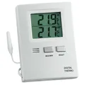 Produktbild: Thermometer Messber.auß.-50 b.70GradC/ in.-10 b.60GradC H85xB60xT15mm Ku.TFA