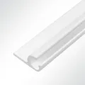 Produktbild: Lysel® Aluminium Kederschiene Vorzeltkederschiene 15x30mm weiß 2 Meter