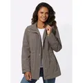 Produktbild: Anorak CASUAL LOOKS, Damen, Gr. 36, grau (dunkeltaupe), 60% Polyester, 40% Polyamid, Netzware:100% Polyester, unifarben, Jacken
