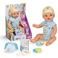 Produktbild: BABY born Lukas (Little Baby Boy) - 36 cm große Babypuppe - 7 Funktionen inkl. Accessoires & Strampler - Funktioniert komplett ohne Batterien - Geeignet für Kleinkinder ab 1 Jahr