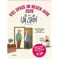 Produktbild: Viel Spaß im neuen Jahr 2026 mit Uli Stein by CheekYmouse: Monatsplaner mit komplett neuen Cartoons