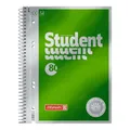 Produktbild: BRUNNEN Collegeblock Premium Student | A5, unliniert, 80 Blatt, grün