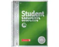 Produktbild: BRUNNEN Notizblock BRUNNEN Collegeblock Premium Student A5 unliniert 80 Blatt grün
