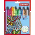 Produktbild: STABILO Fasermaler Pen 68 6818-7 1mm sor Strichstärke: 1 mm