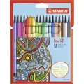 Produktbild: Premium fibre-tip pen STABILO® Pen 68 walletPremium-Filzstift STABILO® Pen 68 Et