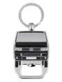 Produktbild: BRISA VW Collection - Volkswagen Schlüssel-Anhänger-Ring Accessoire Keyholder mit Flaschen-Öffner im T5 Bulli Bus Design (Bus Front/Schwarz)