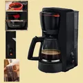 Produktbild: Bosch Glaskrug-Kaffeemaschine MyMoment TKA 2M113 - 1200 W - 10 Tassen - schwarz
