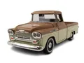 Produktbild: Motormax Modellauto Chevrolet Apache Fleetside Pick Up 1958 beige braun, Maßstab 1:24