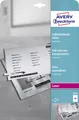 Produktbild: Avery-Zweckform 3482 Selbstklebefolie DIN A4 Laserdrucker Transparent 25St.