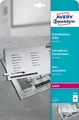 Produktbild: AVERY Zweckform 3482 Transparente Folien für Laserdrucker und Kopierer (25 selbs