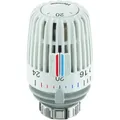 Produktbild: Heimeier K Thermostat-Kopf 6000-00.600 Clips/Einstellskala Temperaturwert, weiß, Standard