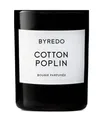 Produktbild: BYREDO Cotton Poplin Candle Duftkerze 70 g