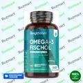 Produktbild: Omega 3 Fischöl - 240 Kapseln - 2000mg Hochdosiert - Herzgesundheit - Blutdruck