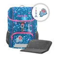 Produktbild: Step by Step Rucksack-Set Kid „Mermaid Lola“, mit Sitzkissen, ergonomischer Mini-Ranzen mit abnehmbarem Brustgurt, für Kindergarten, Vorschule und Freizeit, 13 l, blau - rosa
