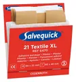 Produktbild: Salvequick® Erste-Hilfe-Set, Nachfülleinsätze 6 x 21 Pflaster Textil extra groß