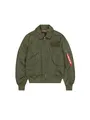 Produktbild: Alpha Industries Herren CWU-36/P TT Light Bomberjacke, Dark Olive, M