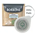 Produktbild: Caffè Borbone Miscela Nera 150x Kaffeepads kompostierbare Pads 44mm ESE Maschine
