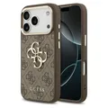 Produktbild: GUESS case passend für IPHONE 17 Pro GUHCP17L4GMGCBR (PU W/ Big 4G Classic Logo)